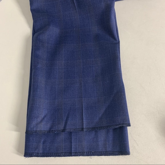 TED BAKER LONDON Jay 100% Wool Plaid  Men's Trousers - Picture 13 of 14